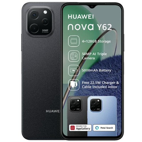 Huawei Nova Y62 128GB + Vodacom Red Flexi