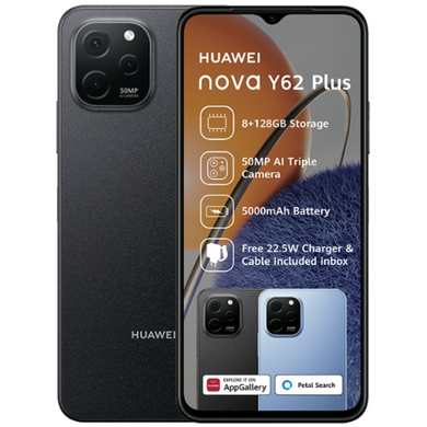 Huawei Nova Y62 Plus 128GB + Vodacom Red Flexi
