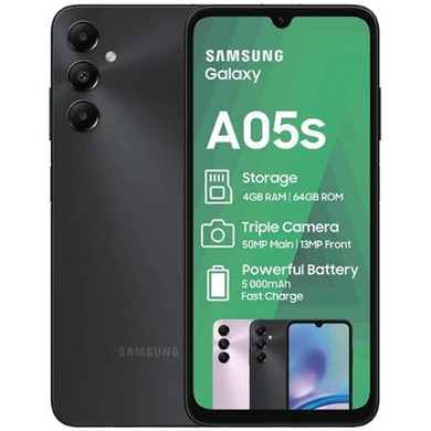 Samsung Galaxy A05S 64GB + Vodacom Airtime